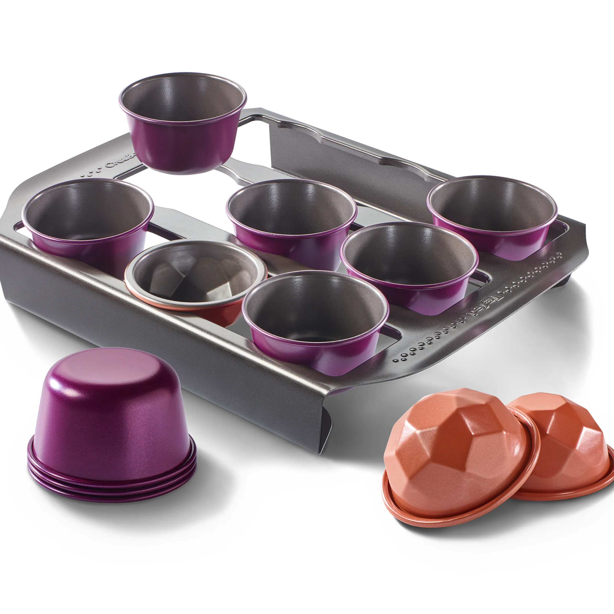 Creabake Kuchenförmchen-Set J304SS