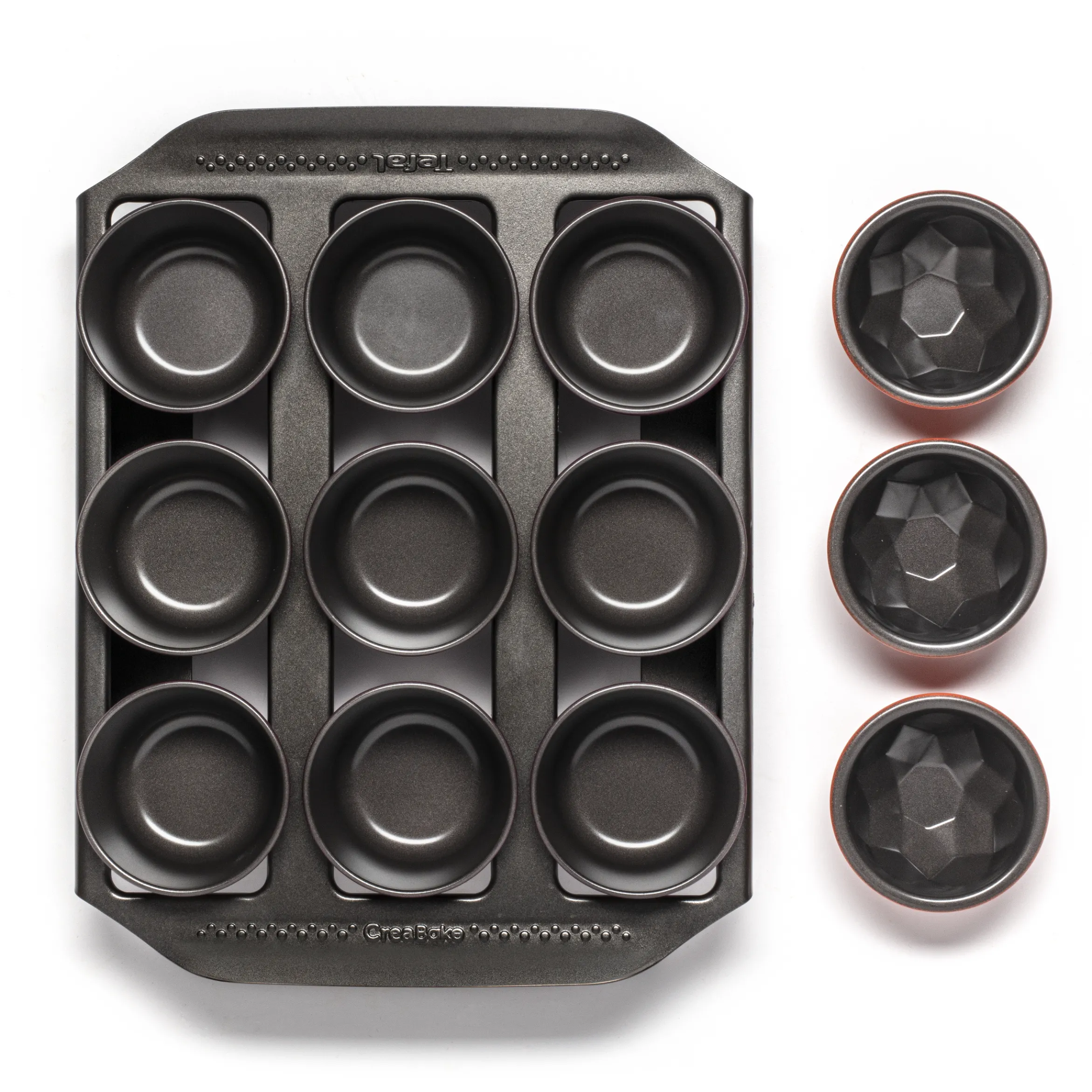 Creabake Kuchenförmchen-Set J304SS