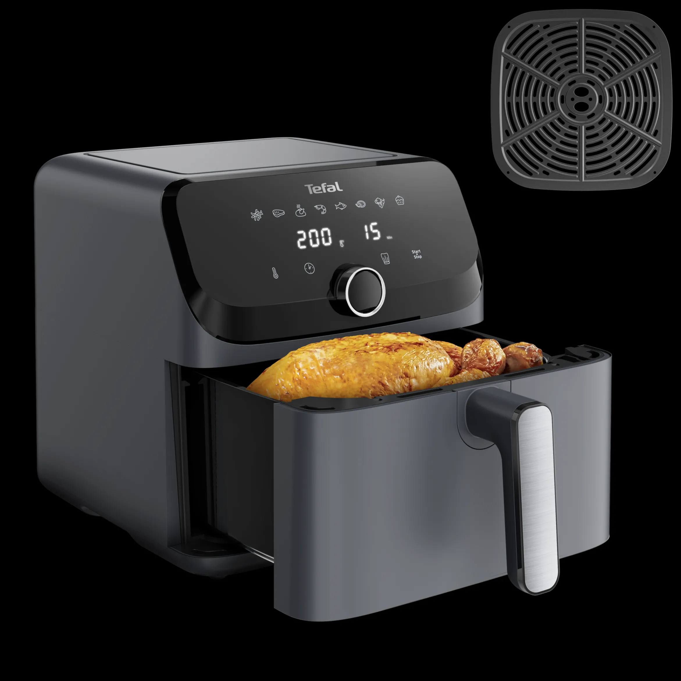 Easy Fry Mega Heißluftfritteuse EY855B