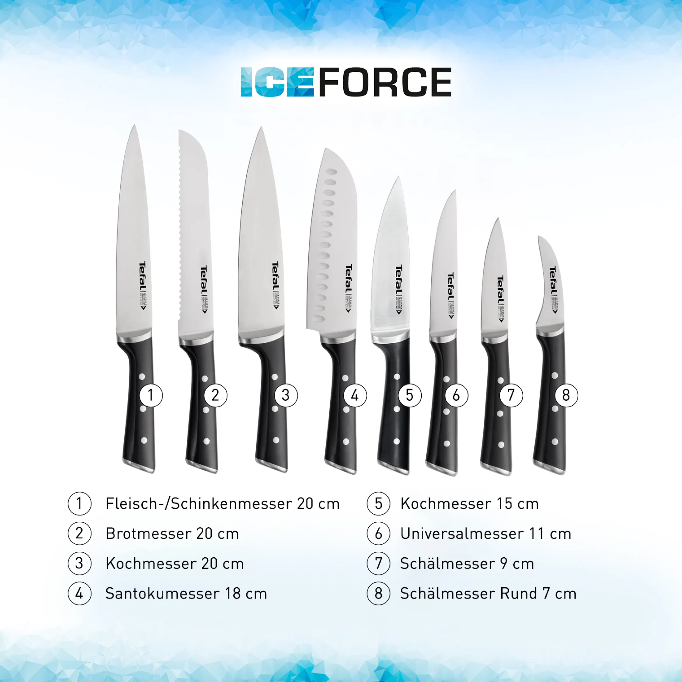 Ice Force Brotmesser 20cm K23204