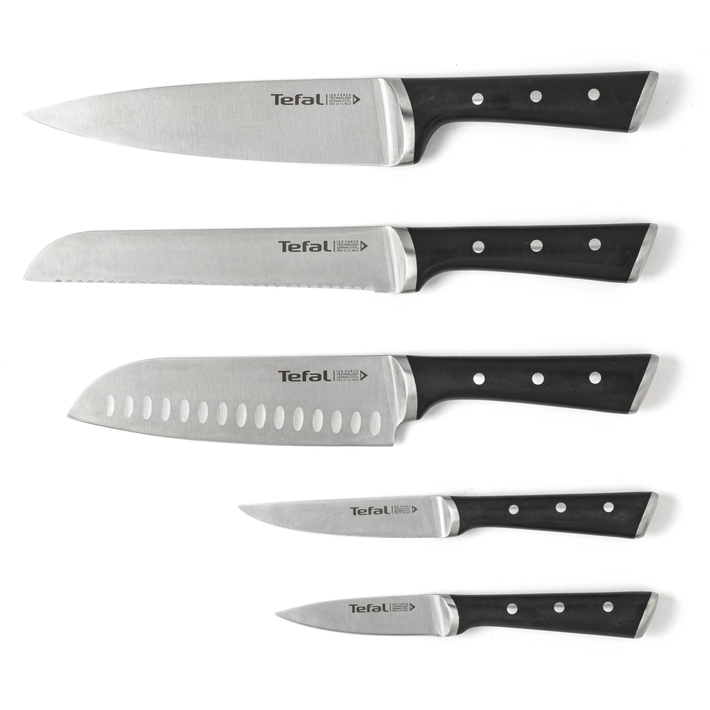 Ice Force Küchenmesser 6 tlg. Messerblock K232S5