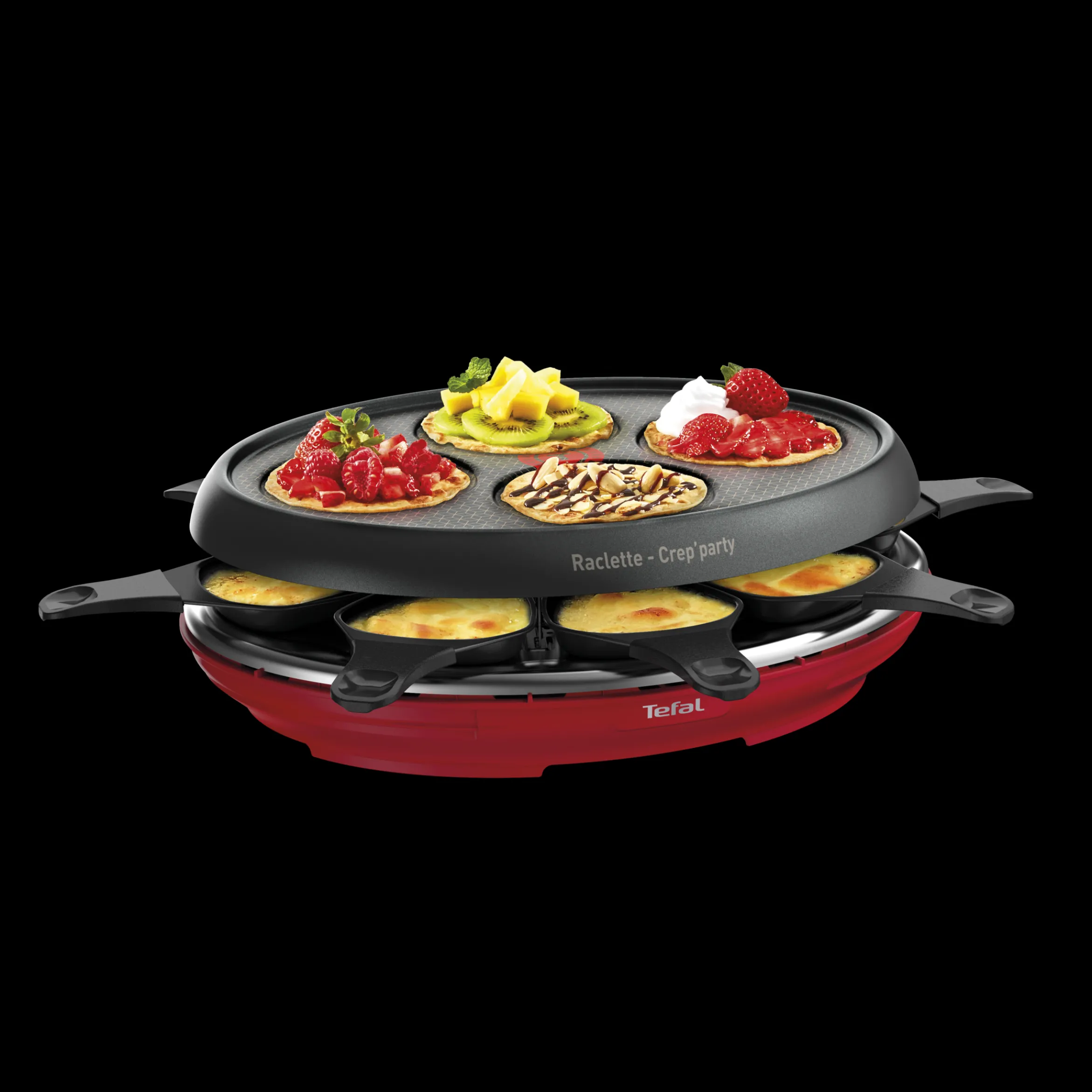 3-in-1 Raclette, Grill, Crêpe RE3105