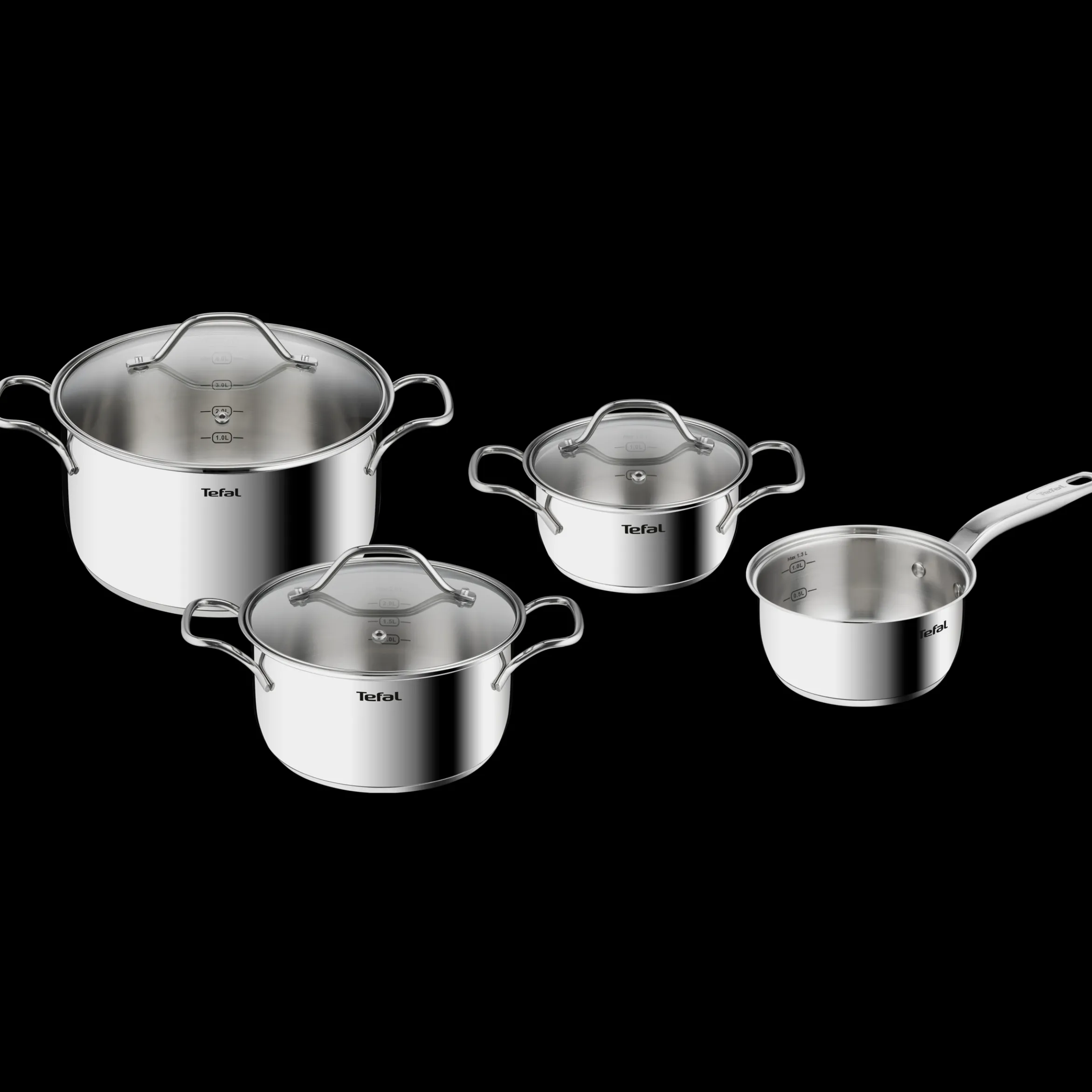 Intuition 7-teiliges Topfset Edelstahl B864S7