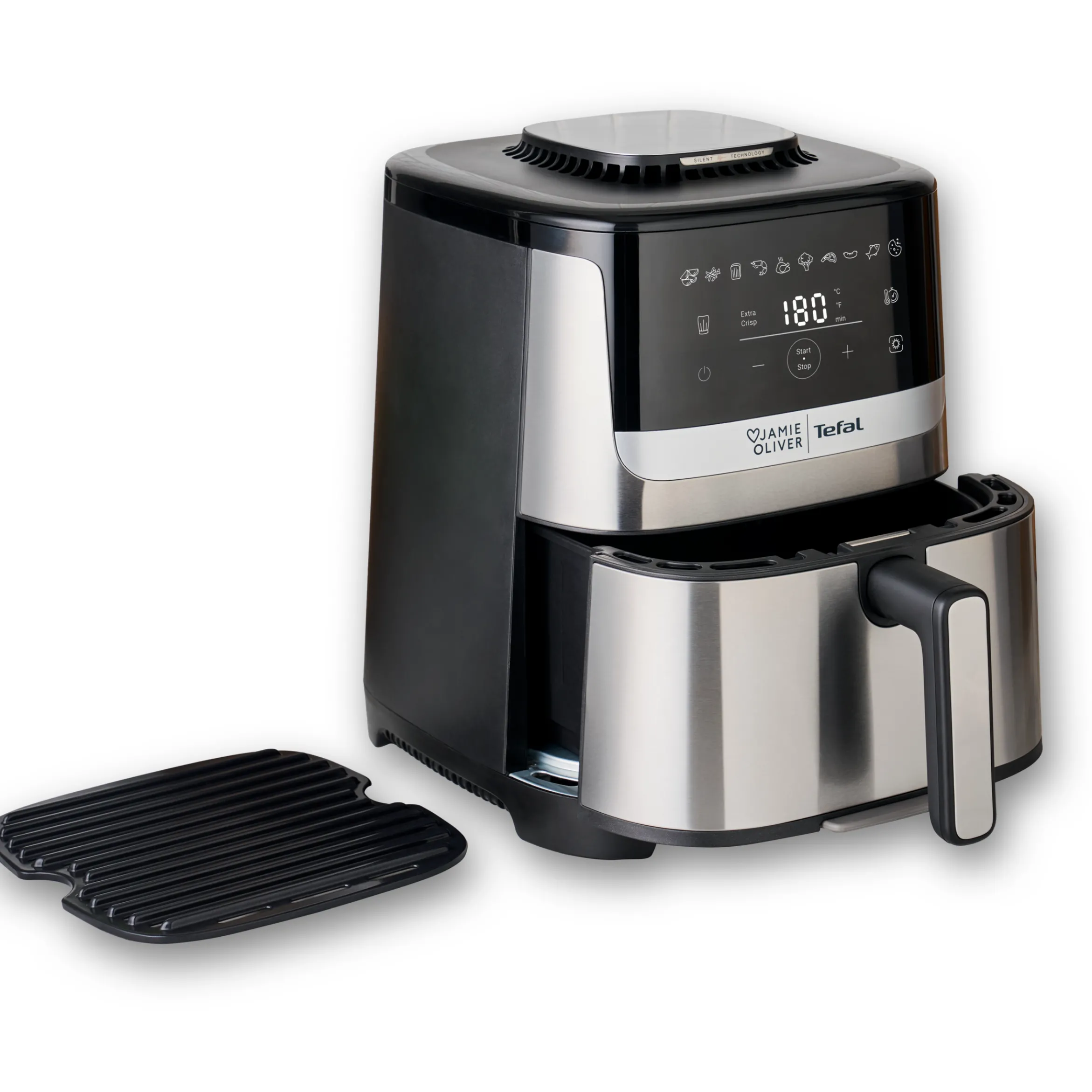 Jamie Oliver by Tefal Quiet & Easy Heißluftfritteuse