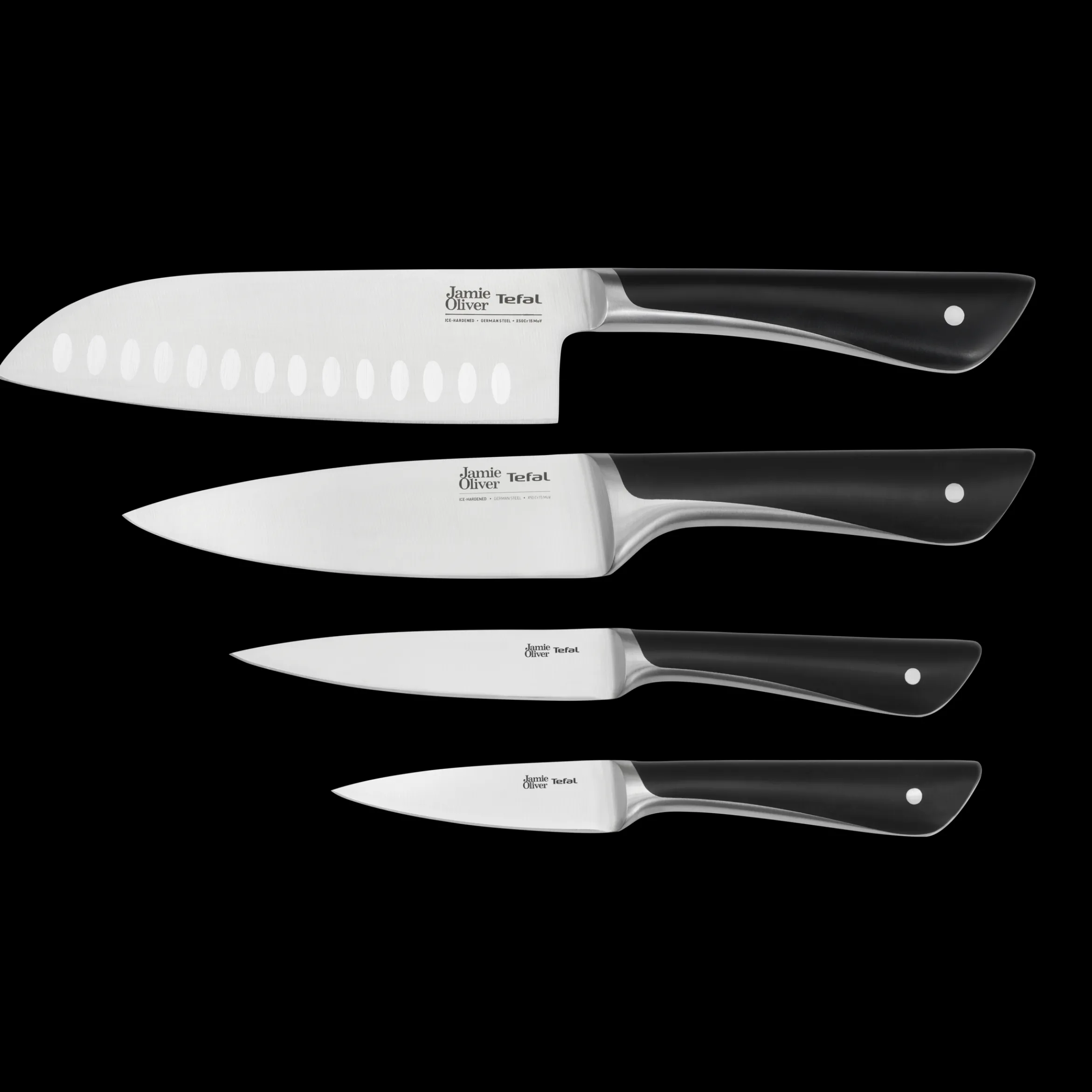 Jamie Oliver by Tefal Messer-Set 4 tlg. K267S4