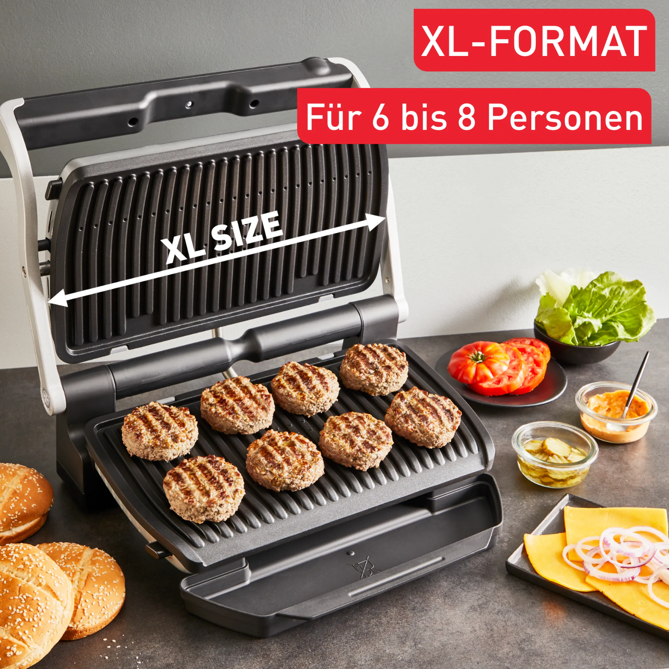OptiGrill+ XL Kontaktgrill GC728D