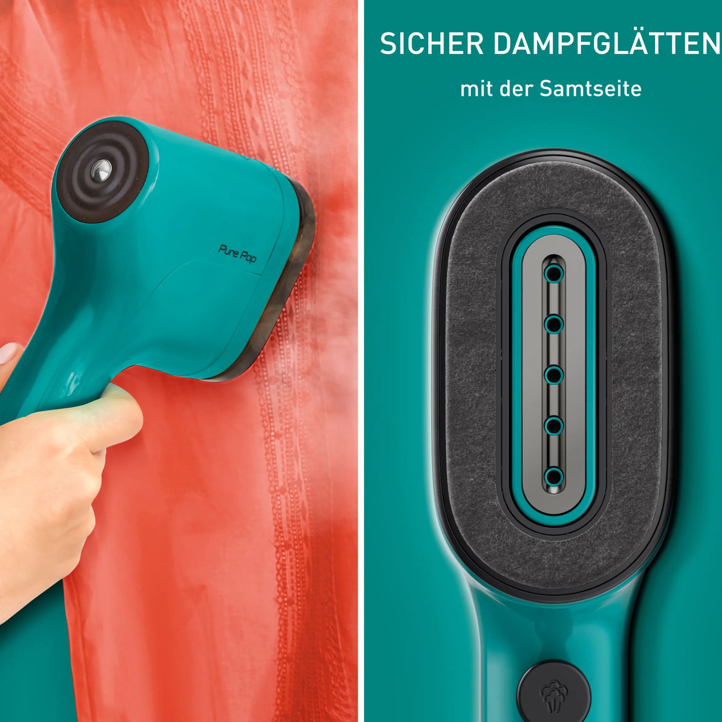 Pure Pop Dampfbürste DT2024