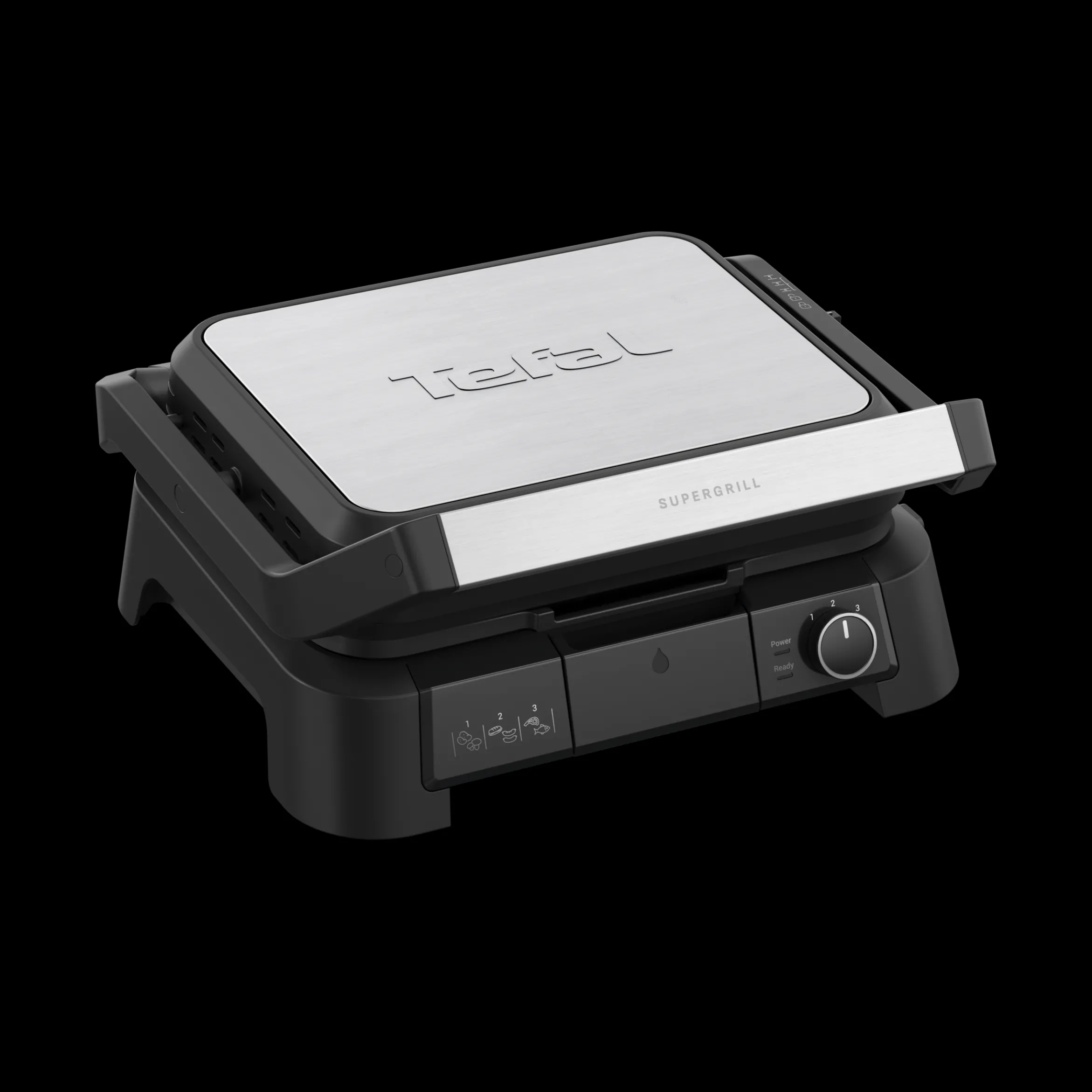 SuperGrill 3in1, Kontaktgrill, Barbecue- & Ofenposition