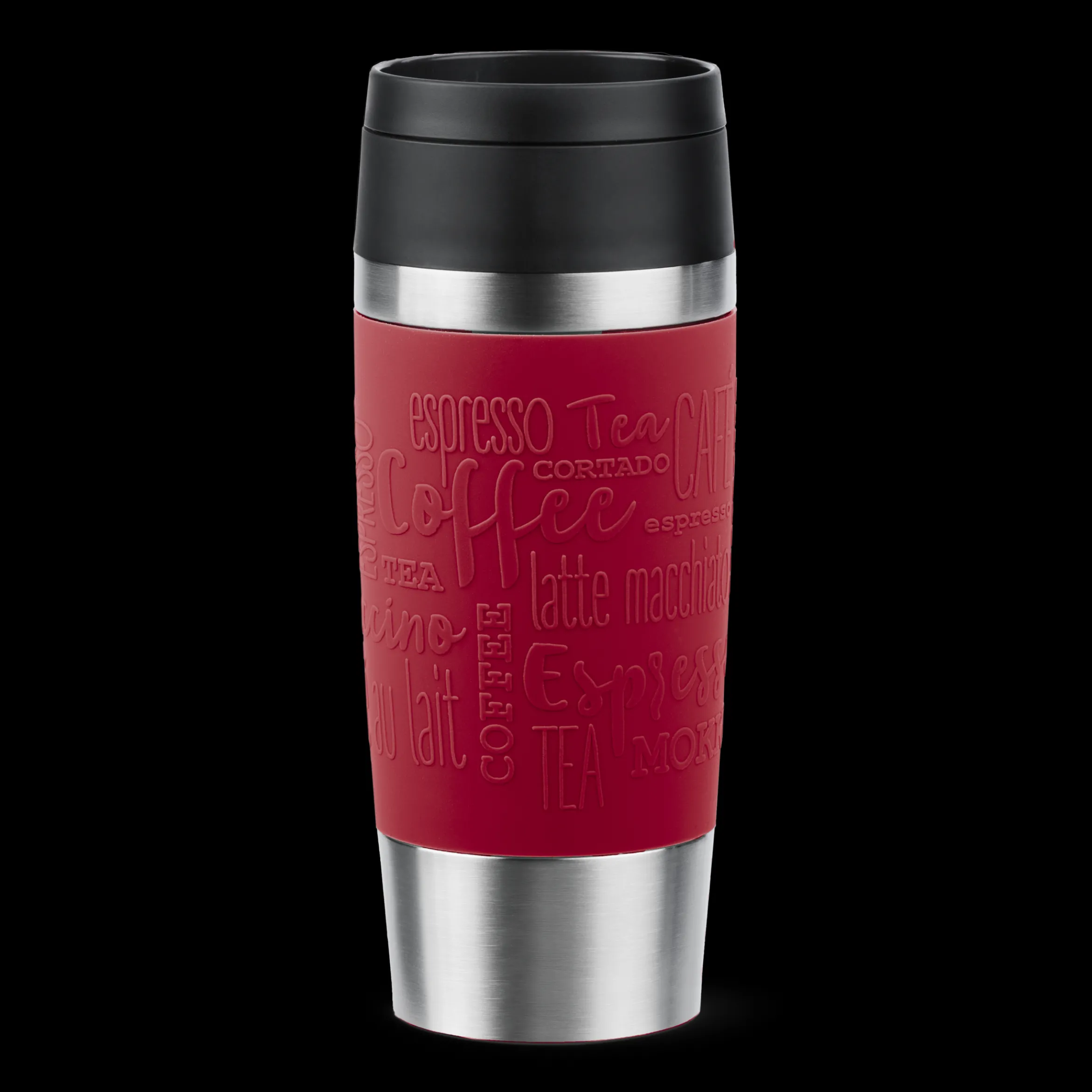 TRAVEL MUG CLASSIC ISOLIERBECHER 0,36L DUNKELROT N20204