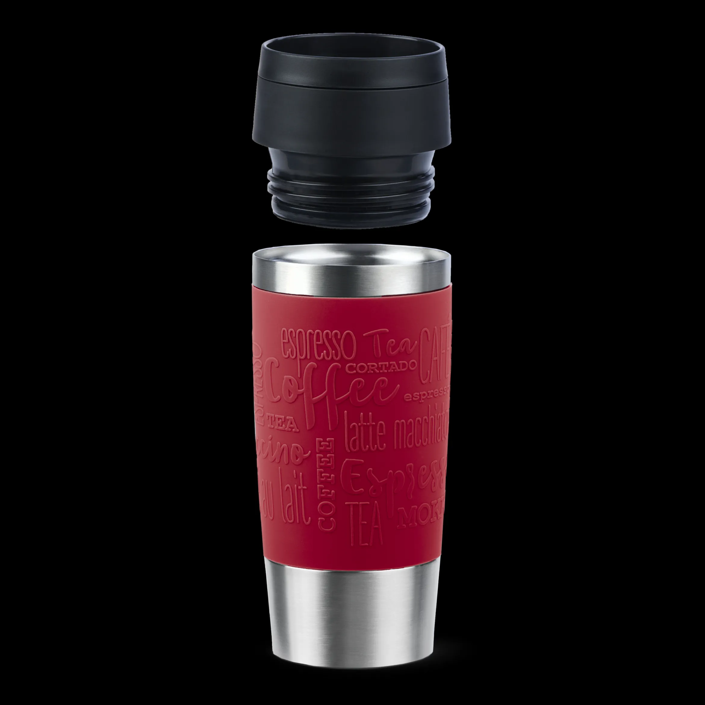 TRAVEL MUG CLASSIC ISOLIERBECHER 0,36L DUNKELROT N20204