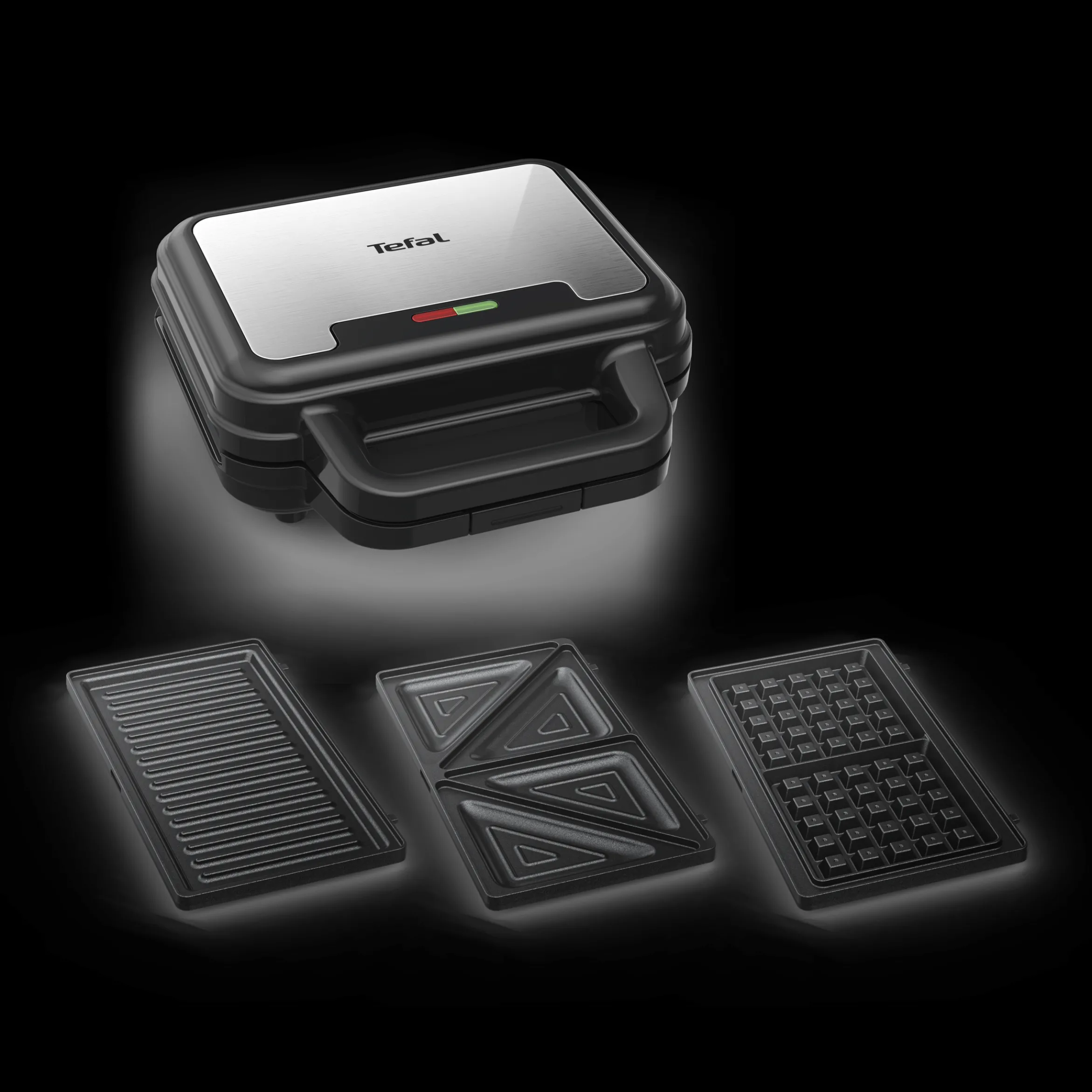 UltraCompact 3in1 Sandwichmaker, Waffeleisen & Panini-Toaster SW383D